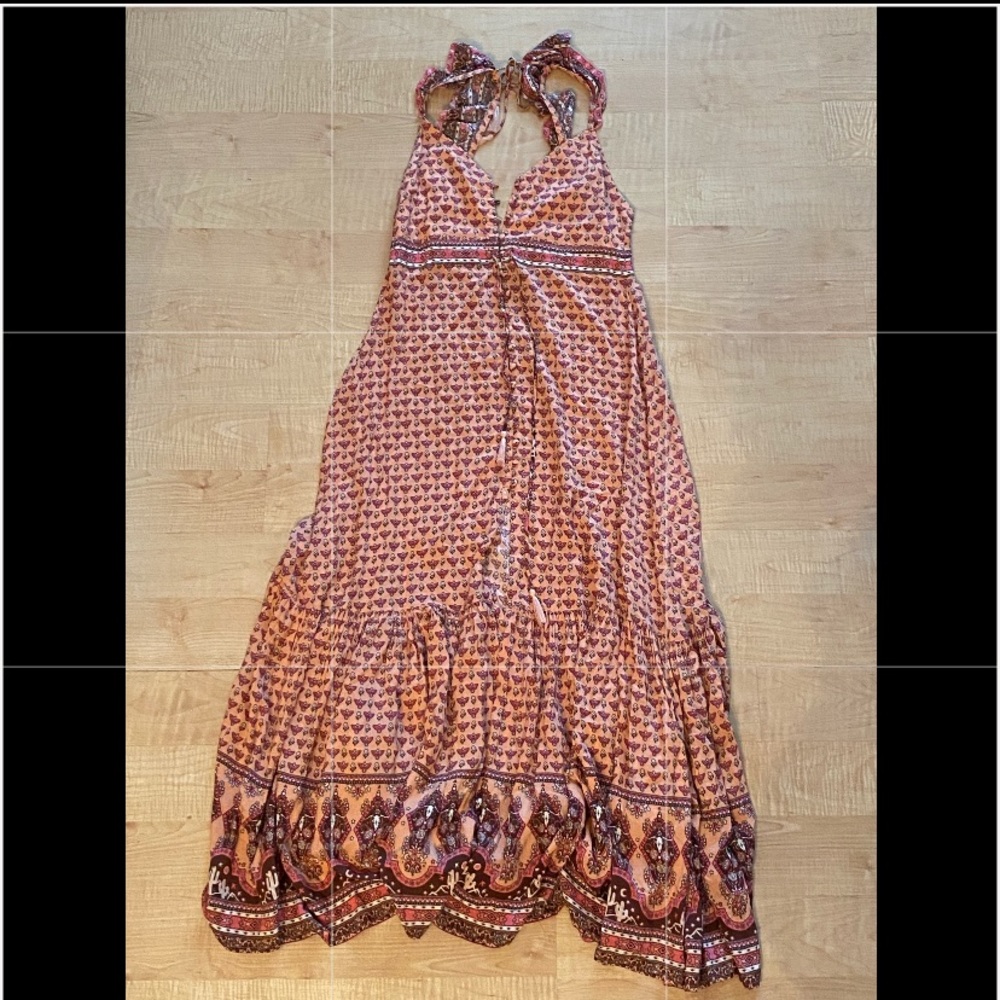Spell & The Gypsy Sunset Road Frill Maxi Dress